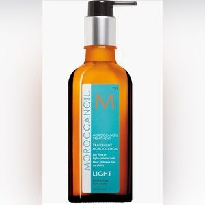 Moroccanoil Light Hair Oil for Shine 3.4 fl oz 100 ml Brand New in Box with Pump